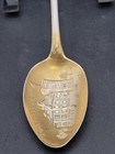Vintage 1902 Canada Sterling Silver Enamel Souvenir Spoon London 