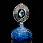 Art Deco Czechoslovakian Crystal Perfume Bottle Hanging Jewel 1930s Czech Glass