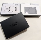 Ridge Magsafe Wallet     Gunmetal W cash Strap  Magsafe Adapter  new   150 Msrp   
