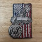 Captain America Marvel Usa Flag Embroidered Sew-on iron-on 2 5  X 4  Patch