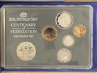 2001 Australia Royal Australian Mint Centenary Of Federation 6 Coin Proof Set