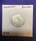 1945 Venezuela 1 Bolivar Nice Grade Silver World Coin
