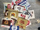 Vintage Collectible Beer Labels Mixed Brands Lot