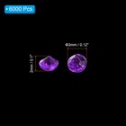 6000pcs Acrylic Wedding Diamonds 3mm Table Crystals Confetti Dark Purple