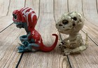Untamed Raptor Mutant Fingerlings Baby Dinosaur Gloom   Wowwee T Rex Lot Of 2