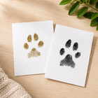 Baby Handprint And Footprint Ink Pad Kit Newborn Keepsake Print Frame Diy Memory
