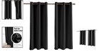Elegant Blackout Curtains   Thermal Insulated Noise-reducing Panels  Set Of 2