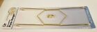 Decorative Plate Hangers In 3 Sizes Display Brass Plated Invisible Wire New