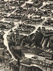 1887 Tuskaloosa Alabama Vintage Old Panoramic City Map - 18x24