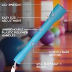 Elite Jumps Beaded Kids Jump Rope  Adjustable 8ft Frozen