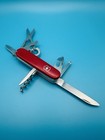 Vintage Victorinox Explorer Swiss Army Knife Stainless Rostfrei 91mm Red    