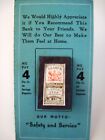 Vintage Advertising Needle Booklet For  the Provident Savings Bank   Trust   