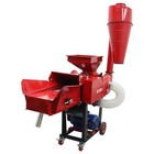 Self-absorption Straw Grass Belt Cutting Kneading Crushing Integrated Machine