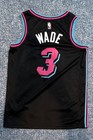 Nike Nba Miami Heat Dwayne Wade Vice City Edition Basketball Jersey Size 44 Nwt