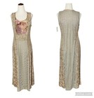 Nwt Vintage Sl Fashions Maxi Dress Romantic Whimsigoth Ethereal 90s Size 8 Med
