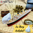 Full Color Rms Titanic Model 12   Titanic Toy For Kids  Titanic Cake Topper
