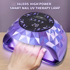 Gel Nail Dryer Lamp     Uv Led Nail Light With 4 Timer Settings   Auto Sensor