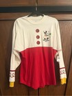 Nwt Disney Parks Mickey s Very Merry Christmas Party 2019 Spirit Jersey Red Xs