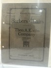 1907 Theo A Kochs Barbers Chairs Catalog 18pg Hydraulic Chair Plates