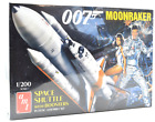 Amt James Bond 007 Moonraker Space Shuttle W  Boosters 1 200 Model Kit 1208