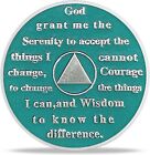 1 Year Sober   One Year Sobriety Coin Aa Chip Alcoholics Anonymous Medallion