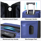 20  24   28  3pcs Luggage Set Travel Organizer Bag Pp Trolley Suitcase Tsa Lock