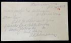 Us Scott   Ux20 Used   Postal Card  Correspondence Area On Left