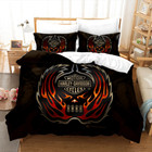 Harley Davidson Single double queen king Bed Quilt Cover Set