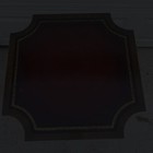 Vintage Leather Top Center Drum Table