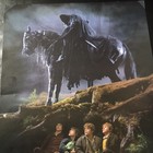 Vintage Original Lord Of The Rings Poster Print 2001 20x16 Hobbits Ringwraith