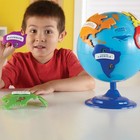 3d Puzzle Globe Earth Toy Educational Geography Game For Preschool Kids