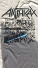 Anthrax No Frills Shirt Thrash Metal Band Rare Spreading The Disease Album Dri