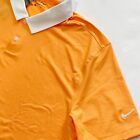 Nike Icon Heather Men s Standard Fit Golf Polo  725529  Orange  Medium