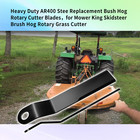 Heavy Duty Ar400 Steel Fit For Mower King Skidsteer Brush Hog Cutter