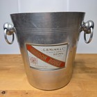     Vtg French Barware Elegance  G h  Mumm   Co  Cordon Rouge Champagne Ice Bucket