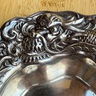 Antique Meriden Sterling Silver Dragon Bowl  98 6 Grams  925 6    Dia   532