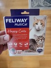 New Feliway Multicat Happy Cats Calming   Comfort Diffuser 30 Day Kit 4 1 27 Exp