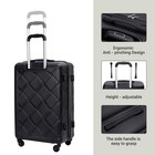Luggage Set With Spinner Wheels Abs Lightweight Durable Hard Suitcase 8-piece Se