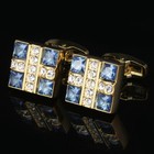 Mens Gold Cufflinks On Shirt Vintage Wedding Jewelry Cuff Links Prom Accessories