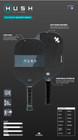 Diadem - Hush Pickleball Paddle - Black - New