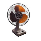 Rare Vintage Lasko Clear Amber brown Blade 12 Inch 3-speed Oscillating Fan 12   