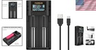 Efficient Lcd Battery Charger With Protection For 21700  18650  26700 Batteries