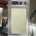 George Maharis  3x5 Index Card Psa dna Signed Auto Autographed