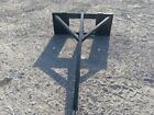 80    Boom Pole Straight Jib Hoist Lift Attachment Fits Skid Steer Quick Attach