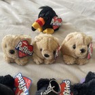 Lot Of Mini Puffkins Key Rings New With Tag  Honey  Toby  Bruno  Flo  Tiki  