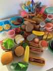 Vintage Mixed Lot Kids Pretend Play Food Kitchen Cooking Toys Accessories