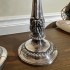 Weidlich Brothers Silverplate Candlesticks 3929 Candelabra Set Antique Wb Mfg Co