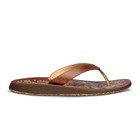 Olukai- Paniolo Womens Leather Sandals Natural Beach Flip Flops Comfort Fit