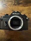 Great Condition Nikon Em 35mm Film Camera With 28mm 1 2 8 Lens   New Batteries
