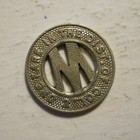Capital Transit Company  washington Dc  Transit Token - Dc500p